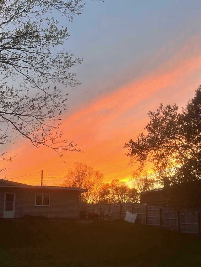 203 S Case St, Marion, MI 49665 - view of nature at dusk