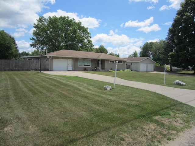 203 S Case St, Marion, MI 49665 - single story home featuring driveway and an attached garage