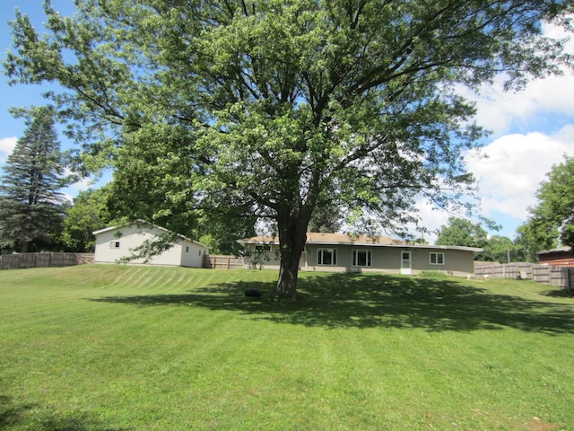 203 S Case St, Marion, MI 49665 - view of yard