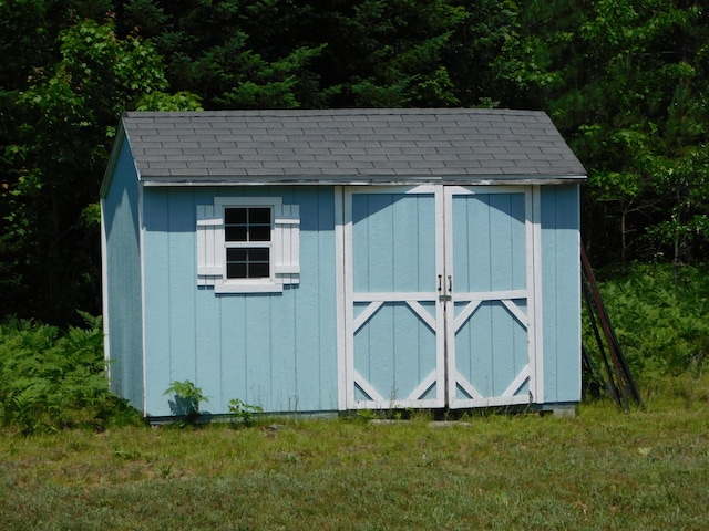 4616 Martin Dr, Frederic, MI 49733 - view of shed