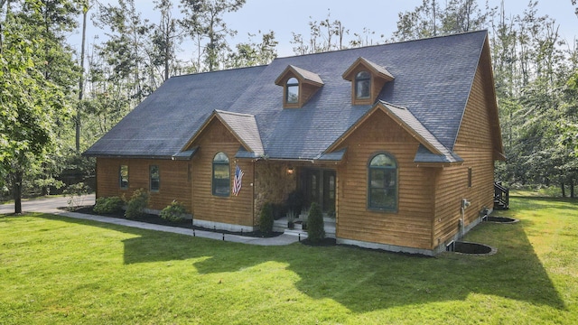 6552 High Trees Ct, Gaylord, MI 49735 - view of front facade with a front yard