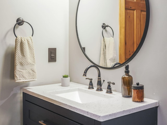 6552 High Trees Ct, Gaylord, MI 49735 - bathroom featuring vanity