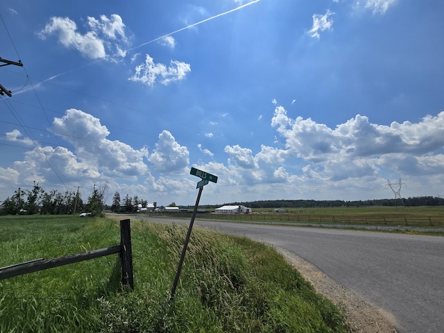 899 Bills Rd, Mio, MI 48647 - view of asphalt road featuring a rural view