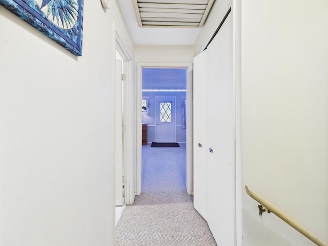 5589 Algonquin Rd, Gaylord, MI 49735 - corridor with light carpet