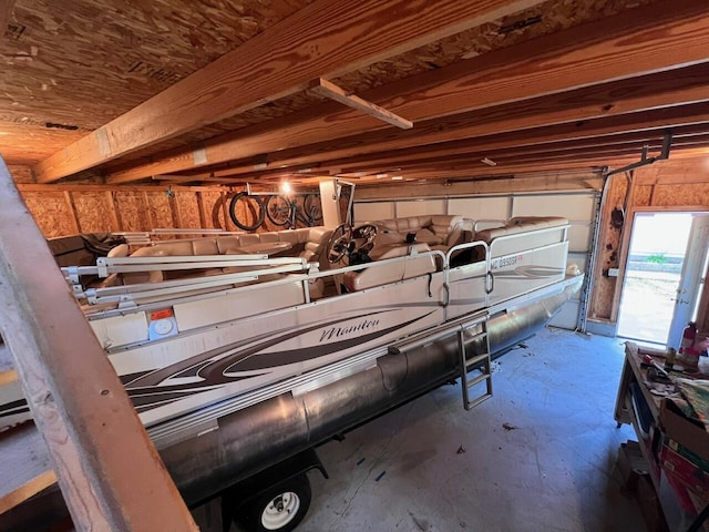 332 Pingree St, Roscommon, MI 48653 - view of garage