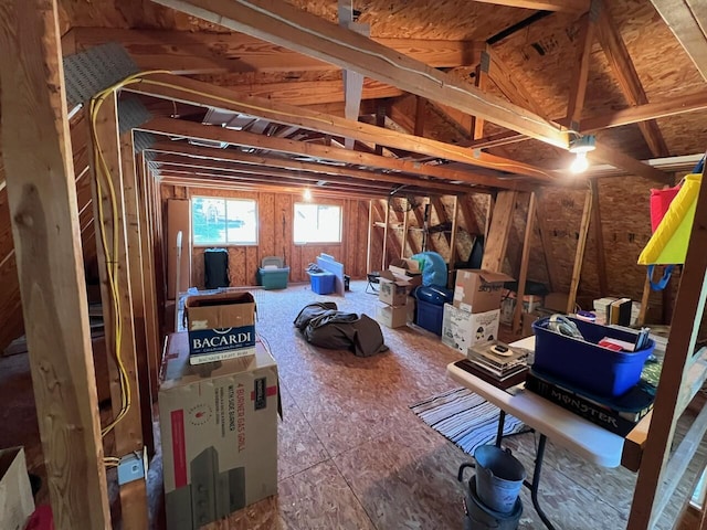 332 Pingree St, Roscommon, MI 48653 - view of attic