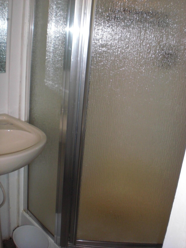 557 Davis St, Lake, MI 48632 - full bathroom with a shower stall
