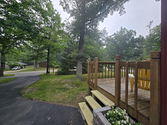 1300 Geesey Ave, Mio, MI 48647 - view of deck