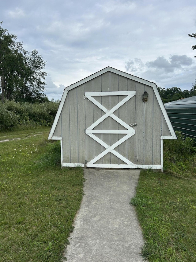 2503 W Hubbard Lake Trl, Hubbard Lake, MI 49747 - view of shed