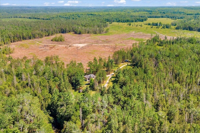 2951 N Palmer Rd, Onaway, MI 49765 - bird's eye view of a forest