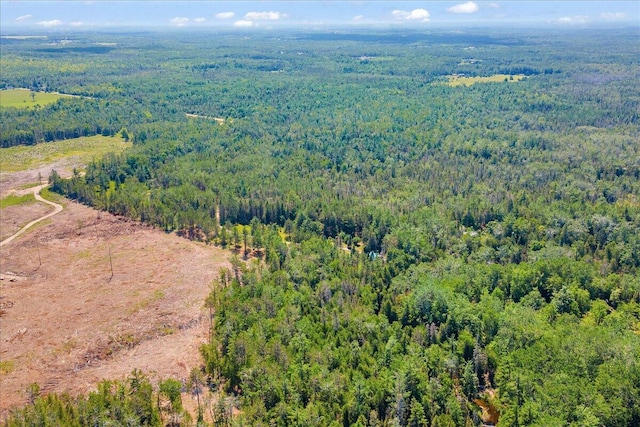 2951 N Palmer Rd, Onaway, MI 49765 - drone / aerial view of a heavily wooded area