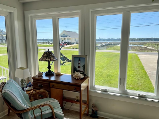 7669 E Side Rd, Chincoteague, VA 23336 - sunroom with plenty of natural light