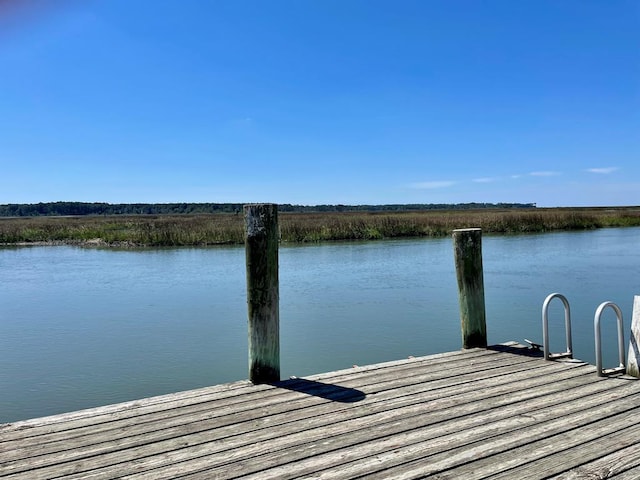 7669 E Side Rd, Chincoteague, VA 23336 - dock with a water view