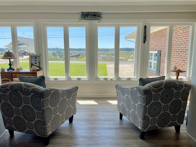 7669 E Side Rd, Chincoteague, VA 23336 - sunroom / solarium featuring french doors