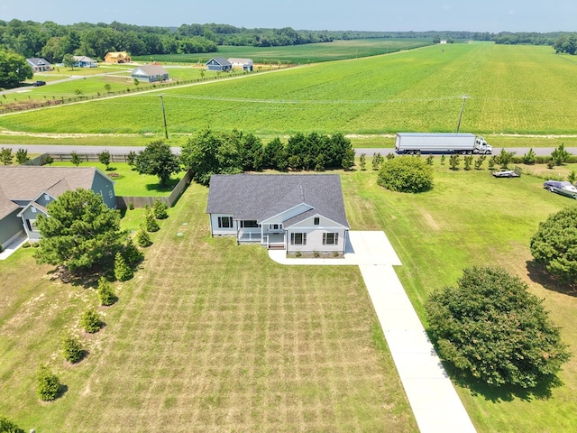 27192 Castle Row, Cape Charles, VA 23310 - aerial view of sparsely populated area with extensive farmland