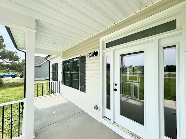 27192 Castle Row, Cape Charles, VA 23310 - view of covered porch