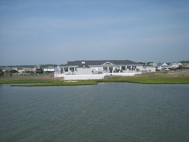 view of water feature