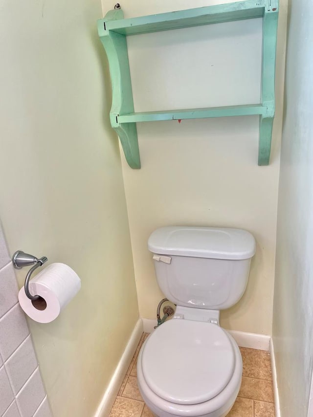 3250 Colona St, Chincoteague, VA 23336 - bathroom with toilet and baseboards