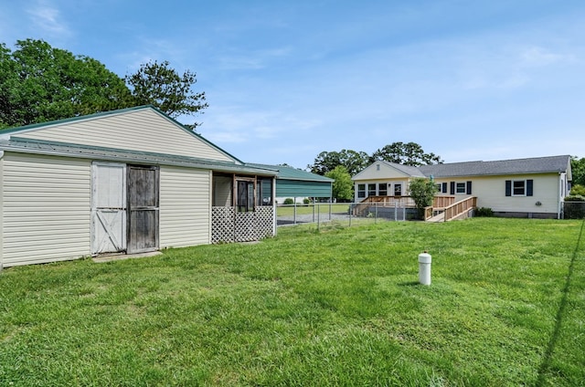 19470 Lee St, Melfa, VA 23410 - view of yard