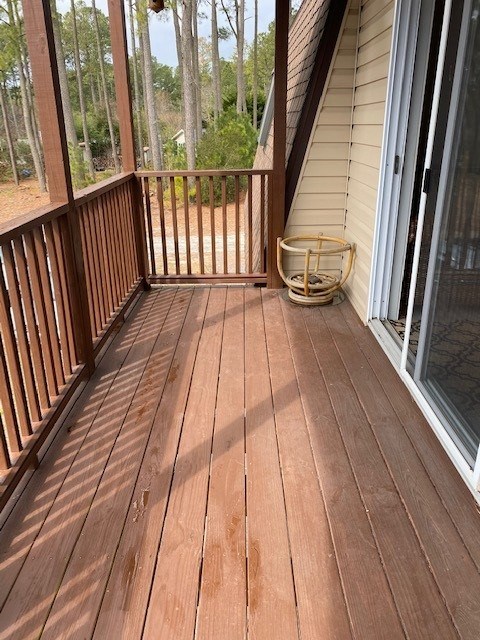 view of deck