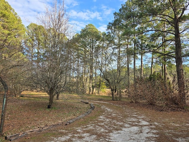 view of road