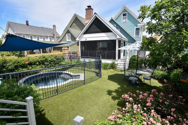 420 Randolph Ave, Cape Charles, VA 23310 - view of back of house