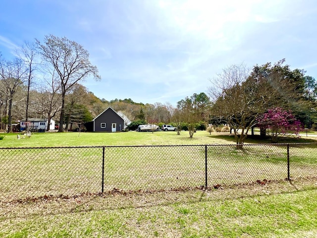 17481 Mitchell Ln, Parksley, VA 23421 - view of yard with fence