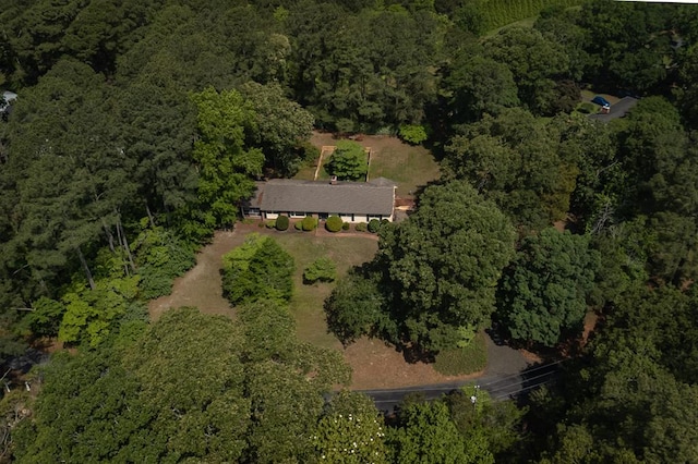 35197 Hillsborough Dr, Belle Haven, VA 23306 - view of property location with a heavily wooded area