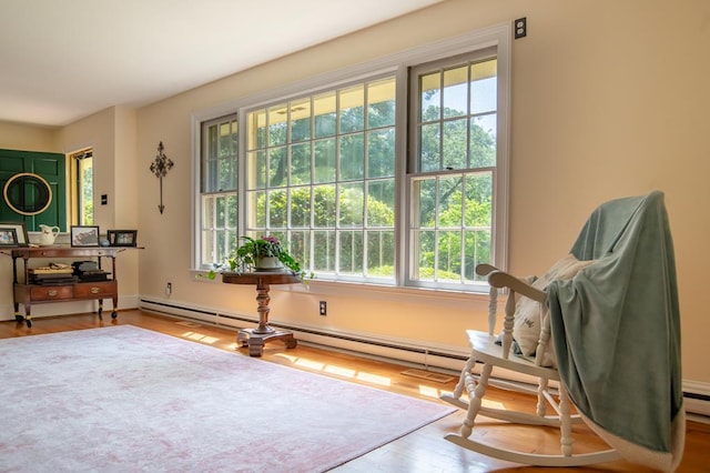 35197 Hillsborough Dr, Belle Haven, VA 23306 - living area featuring healthy amount of natural light and wood finished floors
