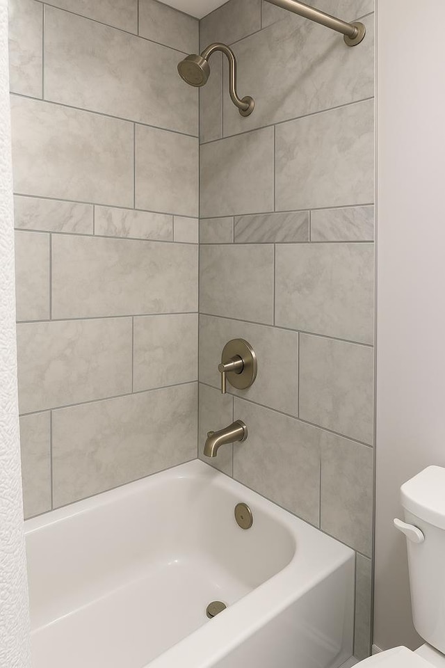 3469 Willis Wharf Rd, Exmore, VA 23350 - bathroom with toilet and shower / tub combination