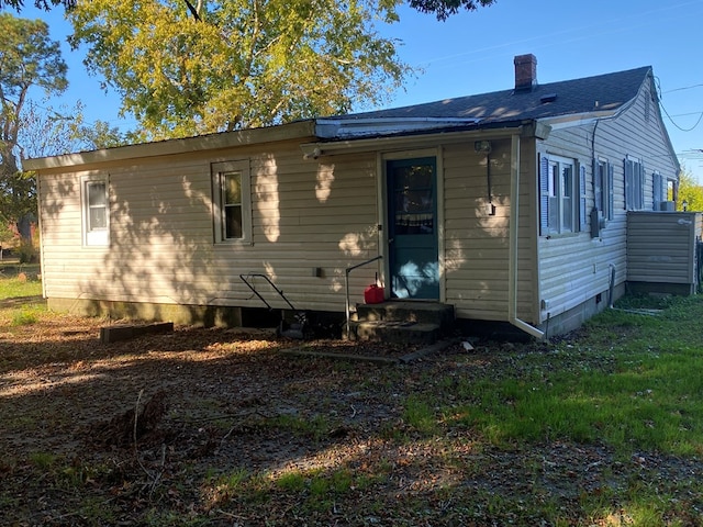 view of rear view of house