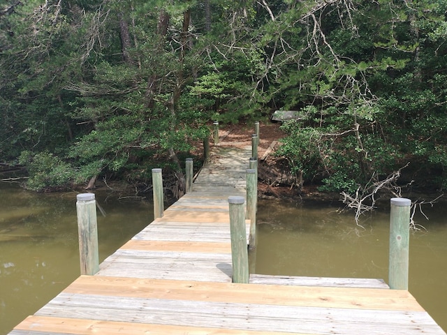 7086 Long Point Rd, Exmore, VA 23350 - dock featuring a water view