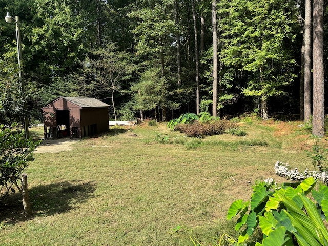 26491 Mason Rd, Bloxom, VA 23308 - view of yard featuring a shed