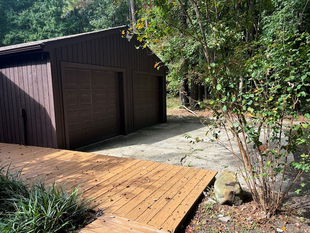 26491 Mason Rd, Bloxom, VA 23308 - view of garage