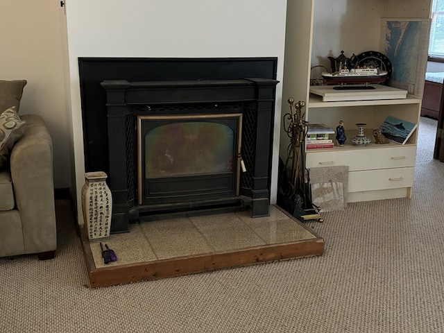 26491 Mason Rd, Bloxom, VA 23308 - details with a wood stove