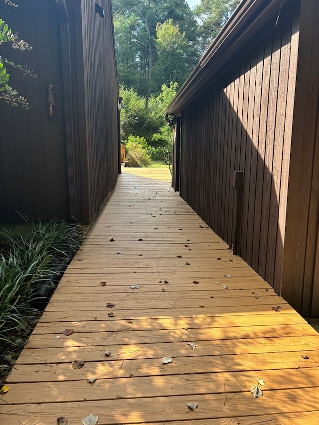 26491 Mason Rd, Bloxom, VA 23308 - view of wooden deck