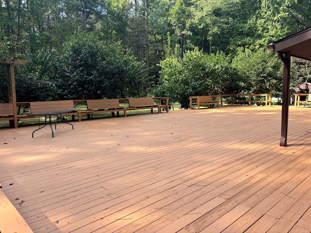 26491 Mason Rd, Bloxom, VA 23308 - view of wooden terrace