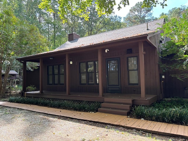 26491 Mason Rd, Bloxom, VA 23308 - view of front of house with a porch