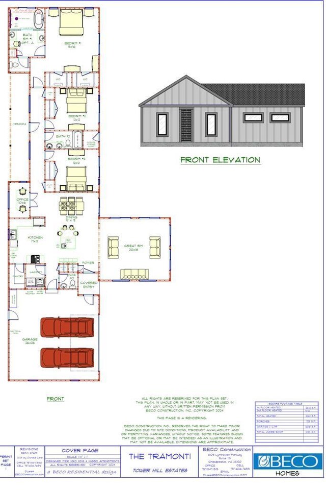 22231 Verlinda Lndg S, Cape Charles, VA 23310 - home floor plan