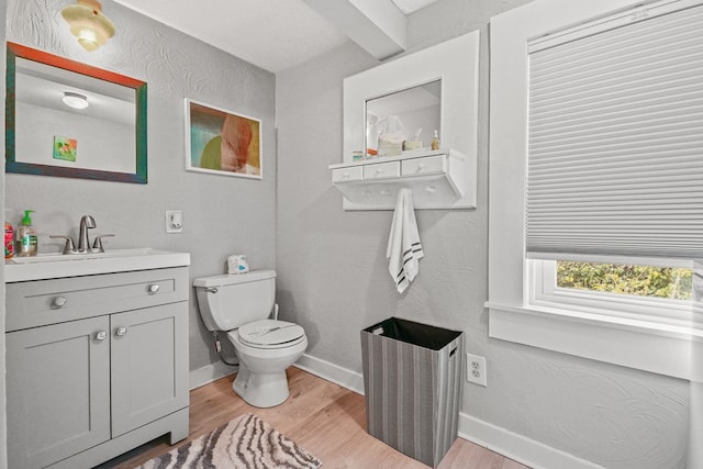 4282 Main St, Chincoteague, VA 23336 - bathroom with wood finished floors and vanity