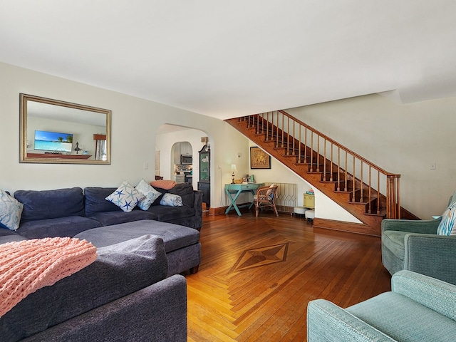 view of living room