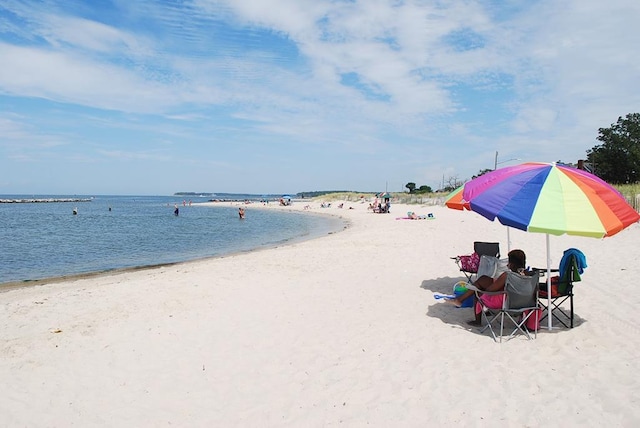 22199 Verlinda Lndg S, Cape Charles, VA 23310 - water view featuring nearby beach