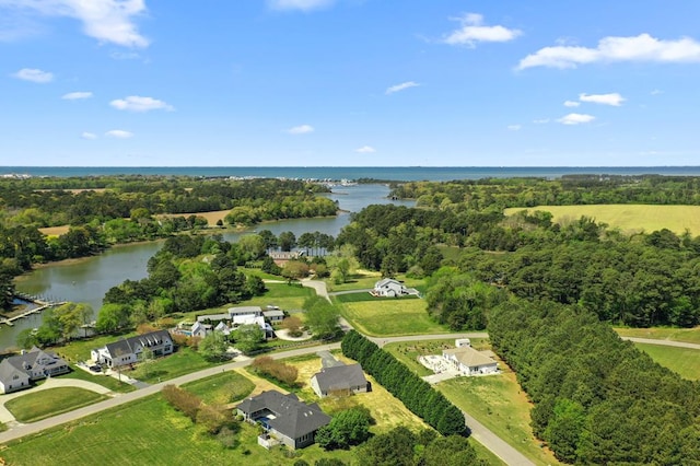 22199 Verlinda Lndg S, Cape Charles, VA 23310 - aerial overview of property's location featuring a nearby body of water