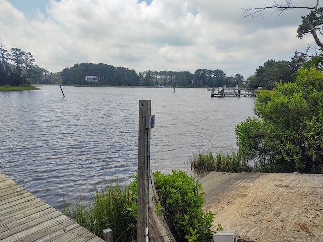 30007 Kilmon Ln, Hacksneck, VA 23358 - dock area with a water view
