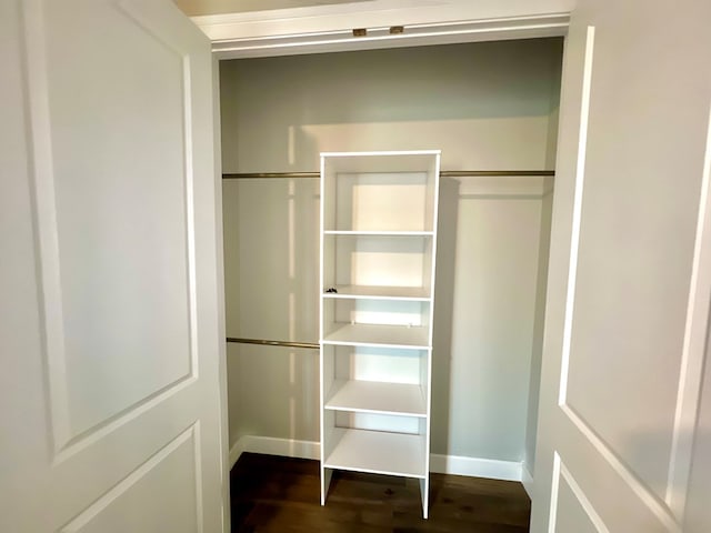 view of closet