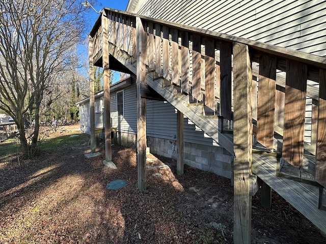 view of home's exterior