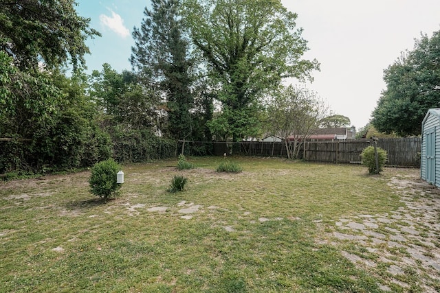 8045 Hickman Farm Ln, Wallops Island, VA 23337 - view of yard featuring fence