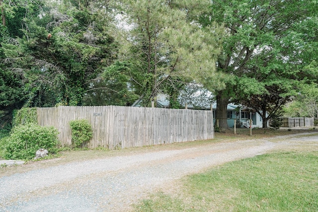 8045 Hickman Farm Ln, Wallops Island, VA 23337 - view of road