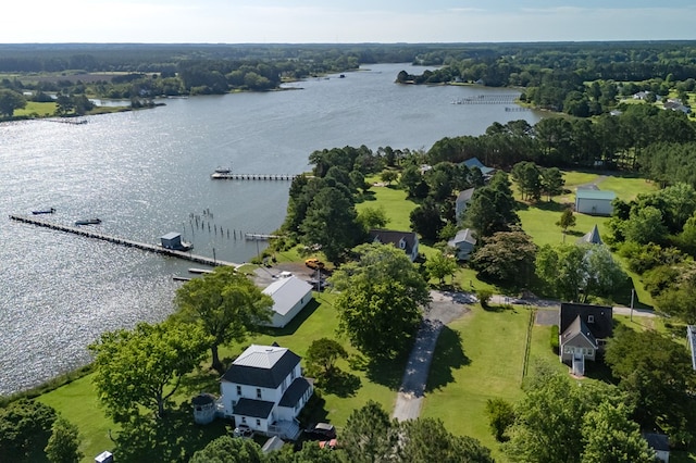 21382 Southside Rd, Onancock, VA 23417 - drone / aerial view of a nearby body of water