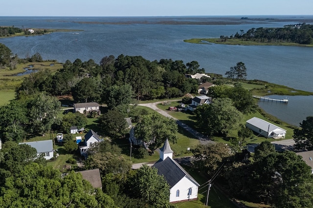 21382 Southside Rd, Onancock, VA 23417 - aerial view of property and surrounding area with a large body of water